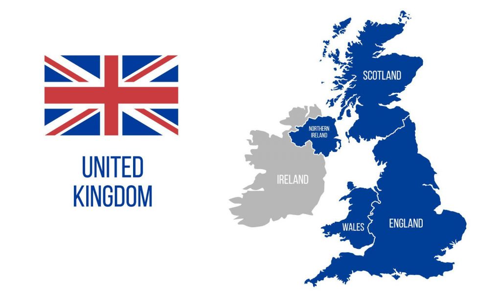 Great Britain refers only to England, Scotland, and Wales, while the UK includes Great Britain and Northern Ireland (NI).