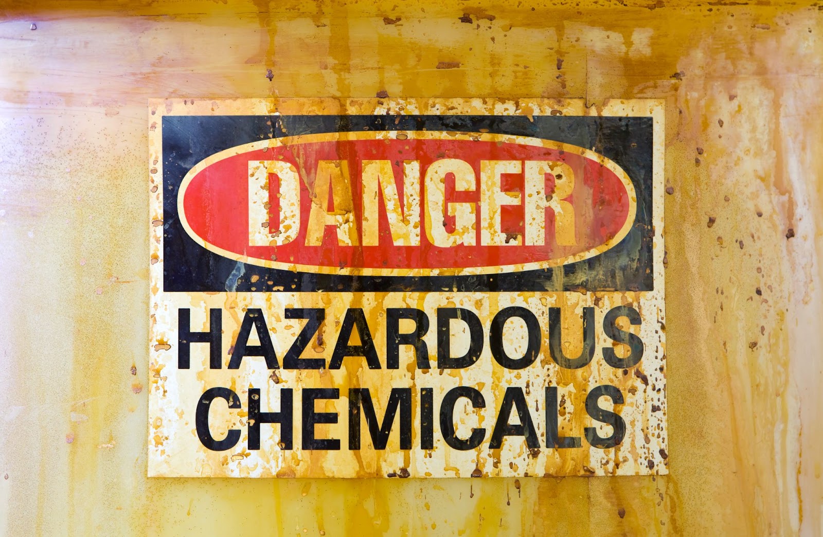 Handling and storing chemicals carries a level of risk which can be managed with appropriate controls.